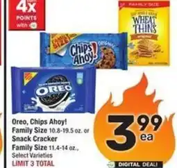 Albertsons Oreo Chips Ahoy Family Size offer