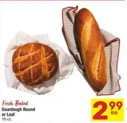 Albertsons Sourdough Round or Loaf offer