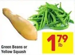 Albertsons Green Beans or Yellow Squash offer