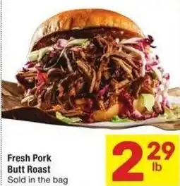 Albertsons Fresh Pork Butt Roast offer