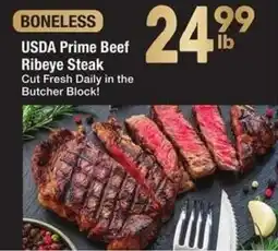 Albertsons Usda prime beef ribeye steak offer