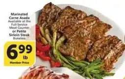 Albertsons Marinated Carne Asada offer