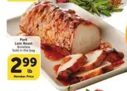 Albertsons Pork Loin Roast offer