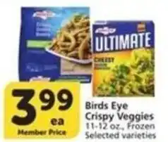 Albertsons Birds Eye Crispy Veggies offer