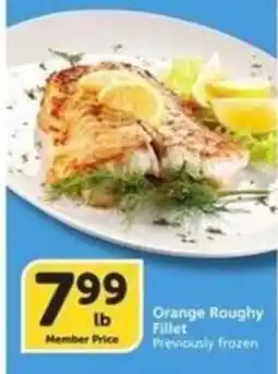 Albertsons Orange Roughy Fillet offer