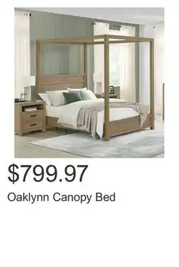 Costco Oaklynn Canopy Bed offer