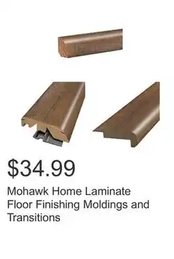 Costco Mohawk Home Laminate Floor Finishing Moldings and Transitions offer