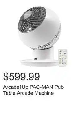 Costco Arcade1Up PAC-MAN Pub Table Arcade Machine offer