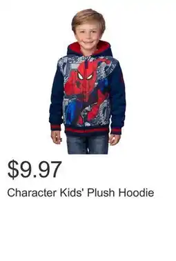 Costco Character Kids' Plush Hoodie offer