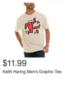 Costco Keith Haring Men's Graphic Tee offer