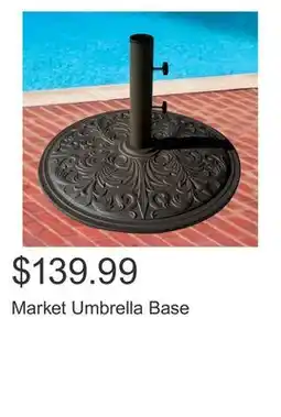 Costco Market Umbrella Base offer