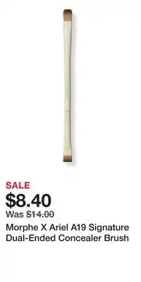 Ulta Beauty Morphe X Ariel A19 Signature Dual-Ended Concealer Brush offer