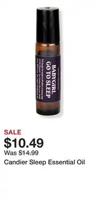 Ulta Beauty Candier Sleep Essential Oil offer