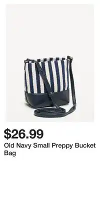 Old Navy Old Navy Small Preppy Bucket Bag offer