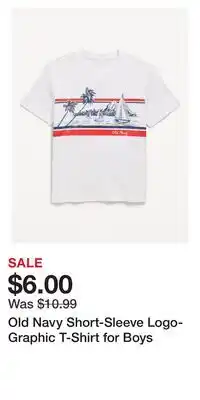 Old Navy Old Navy Short-Sleeve Logo-Graphic T-Shirt for Boys offer