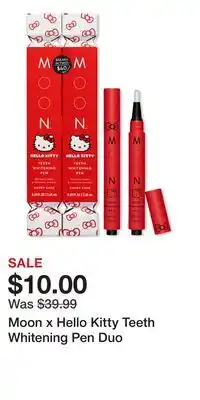 Ulta Beauty Moon x Hello Kitty Teeth Whitening Pen Duo offer