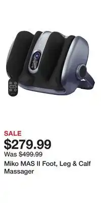 Ulta Beauty Miko MAS II Foot, Leg & Calf Massager offer