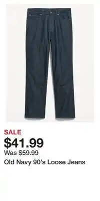 Old Navy Old Navy 90's Loose Jeans offer