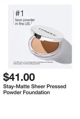 Belk Stay-Matte Sheer Pressed Powder Foundation offer