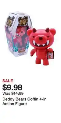 Game Stop Deddy Bears Coffin 4-in Action Figure offer
