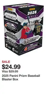 Game Stop 2025 Panini Prizm Baseball Blaster Box offer