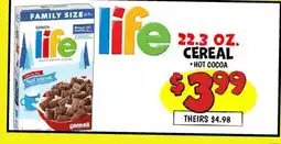 Ollie's Quaker life CEREAL offer