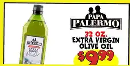 Ollie's PAPA PALERMO EXTRA VIRGIN OLIVE OIL offer