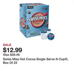 Office Depot Swiss Miss Hot Cocoa Single-Serve K-Cup , Box Of 22 offer