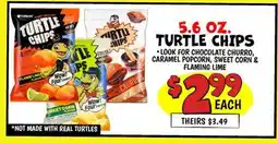 Ollie's TURTLE CHIPS offer