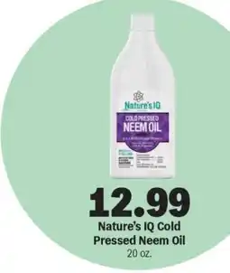 Meijer Nature’s IQ Cold Pressed Neem Oil offer