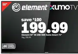 Meijer Element 50 4K UHD HDR Xumo Smart TV offer