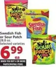 Albertsons Swedish Fish or Sour Patch offer