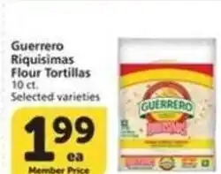 Albertsons Guerrero Riquisimas Flour Tortillas offer