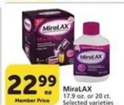 Albertsons Miralax offer