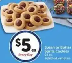 Albertsons Susan or Butter Spritz Cookies offer