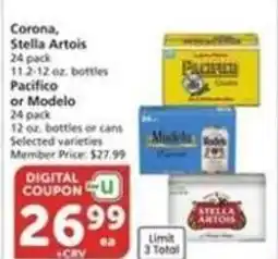 Albertsons Corona, Stella Artois offer
