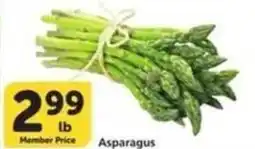 Albertsons Asparagus offer