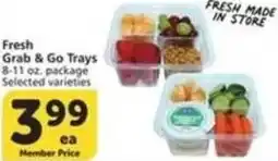 Albertsons Fresh Grab & Go Trays offer