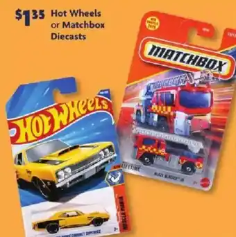 Hot Wheels or Matchbox Diecasts