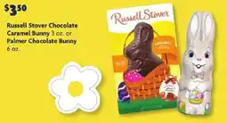 Family Dollar Russell Stover Chocolate Caramel Bunny offer