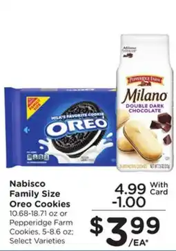 Ralphs Nabisco Family Size Oreo Cookies offer