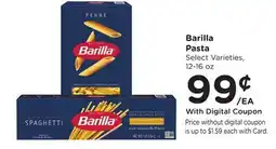 Ralphs Barilla Pasta offer