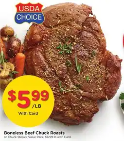 Ralphs Boneless Beef Chuck Roasts offer