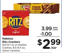 Ralphs Nabisco Ritz Crackers offer