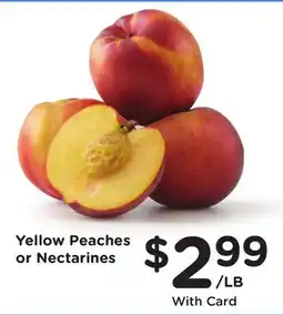 Ralphs Yellow Peaches or Nectarines offer