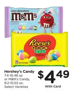 Ralphs Hershey's Candy offer