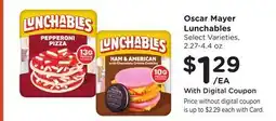 Ralphs Oscar Mayer Lunchables offer