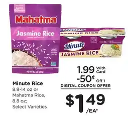 Ralphs Minute Rice offer