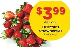 Ralphs Driscoll's Strawberries offer