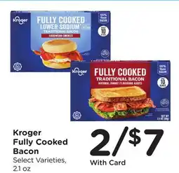 Ralphs Kroger Fully Cooked Bacon offer